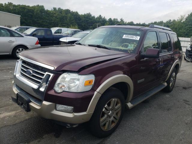 1FMEU74EX6UA27096 - 2006 FORD EXPLORER E BURGUNDY photo 2