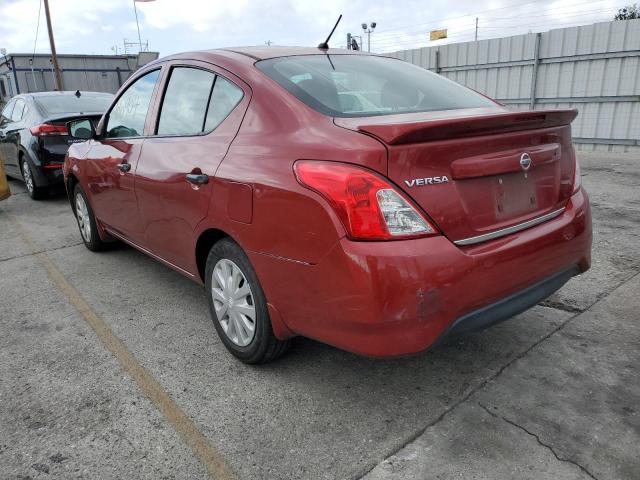 3N1CN7AP0HL854698 - 2017 NISSAN VERSA S BURGUNDY photo 3