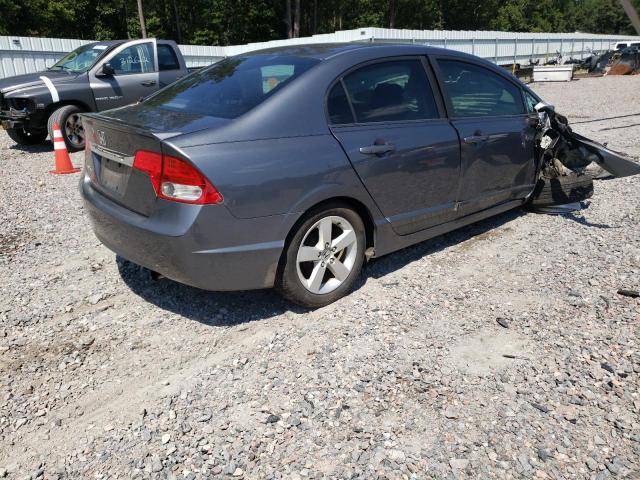 19XFA1F66AE059815 - 2010 HONDA CIVIC LX-S GRAY photo 4