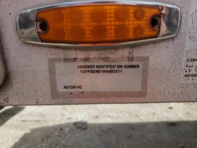 1UYFS2481WA692211 - 1998 UTILITY TRAILER Սպիտակ լուսանկար 10