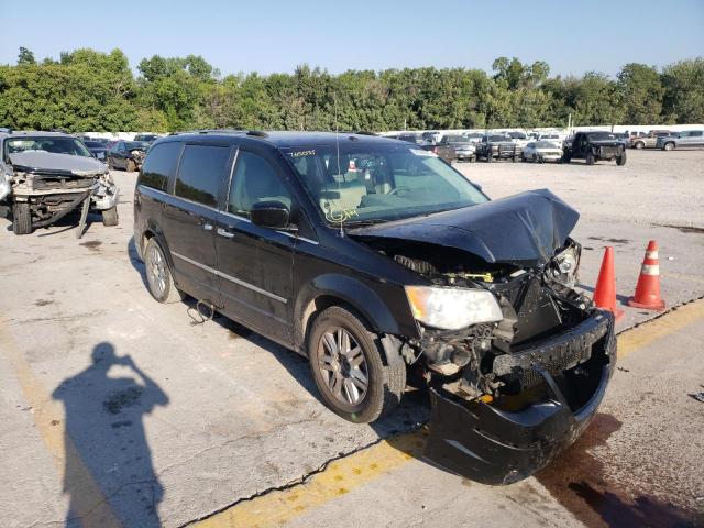 2A8HR64X38R765037 - 2008 CHRYSLER TOWN & COU BLACK photo 1