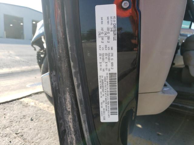 2A8HR64X38R765037 - 2008 CHRYSLER TOWN & COU BLACK photo 10