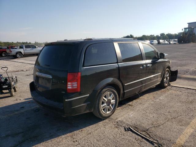 2A8HR64X38R765037 - 2008 CHRYSLER TOWN & COU BLACK photo 4