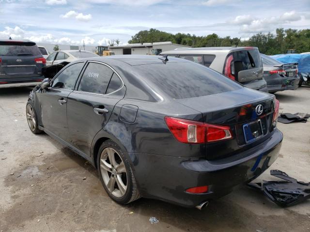 JTHBF5C27B5145459 - 2011 LEXUS IS 250 GRAY photo 3