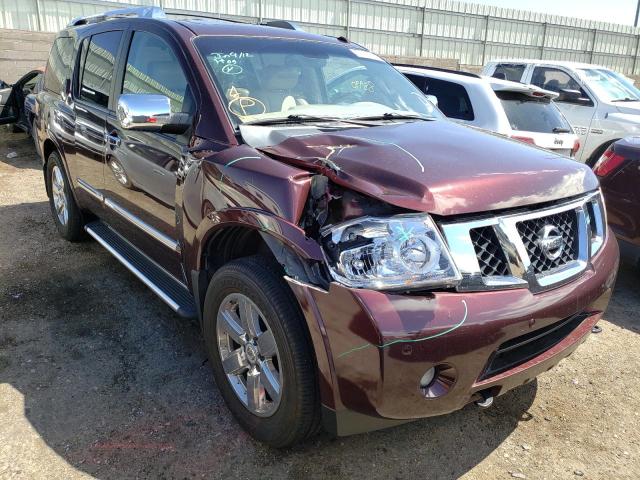 5N1AA0NE6EN610531 - 2014 NISSAN ARMADA PLA PURPLE photo 1