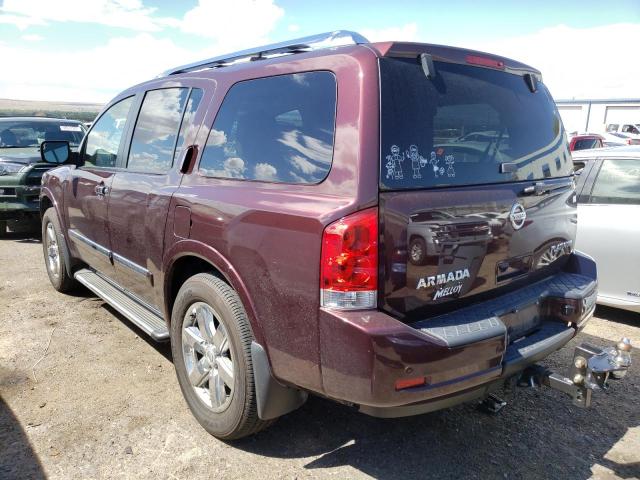 5N1AA0NE6EN610531 - 2014 NISSAN ARMADA PLA PURPLE photo 3