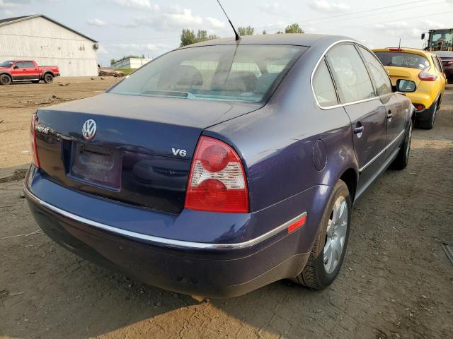 WVWRH63B42P455878 - 2002 VOLKSWAGEN PASSAT GLX Mavi foto 4