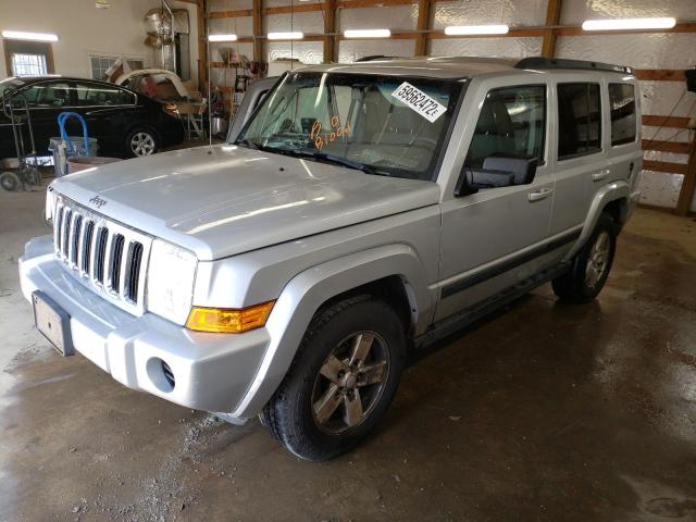 1J8HG48KX7C547032 - 2007 JEEP COMMANDER 银色 照片 2