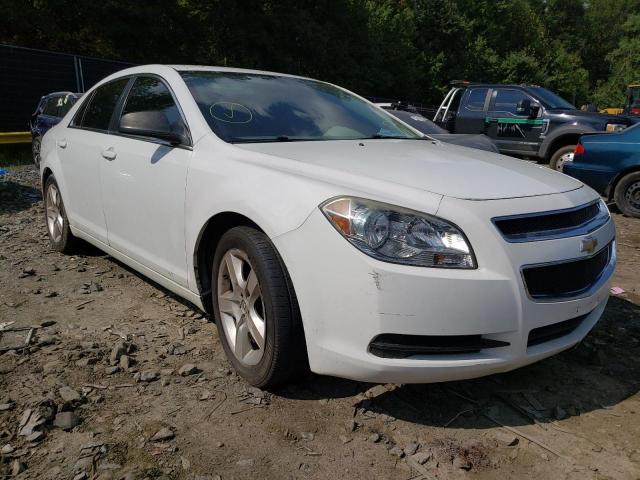 1G1ZA5EU4CF218028 - 2012 CHEVROLET MALIBU LS WHITE photo 1