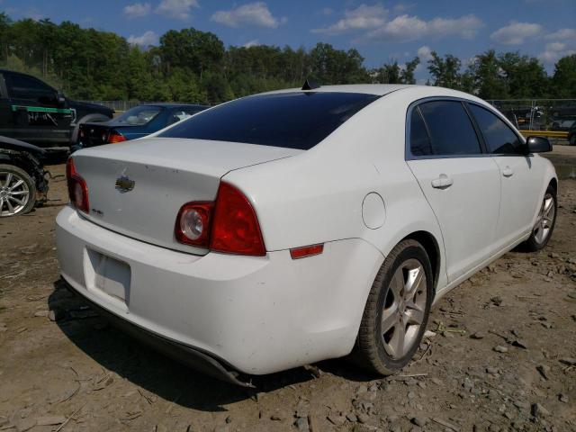 1G1ZA5EU4CF218028 - 2012 CHEVROLET MALIBU LS WHITE photo 4