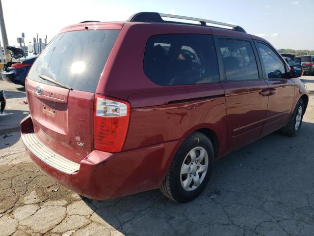 KNDMB233886230231 - 2008 KIA SEDONA MAROON photo 4