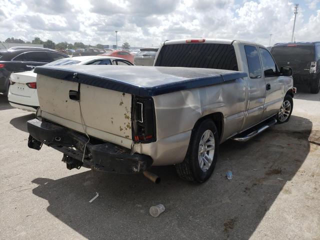 1GCEC19X97Z122946 - 2007 CHEVROLET SILVERADO GOLD photo 4