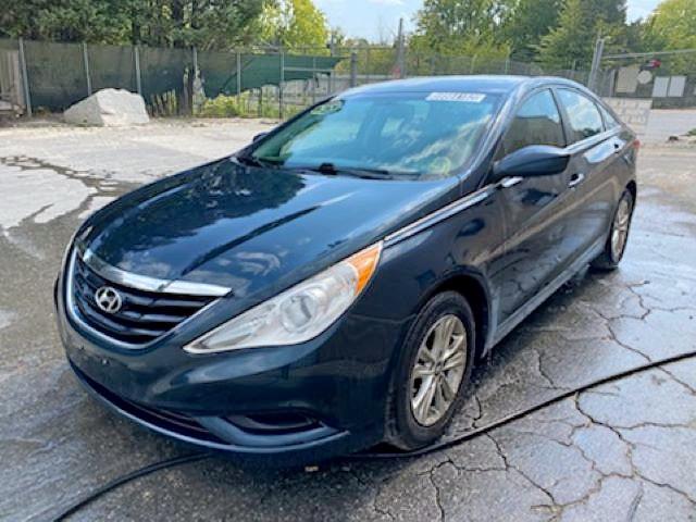 5NPEB4AC0CH342720 - 2012 HYUNDAI SONATA GLS BLUE photo 2