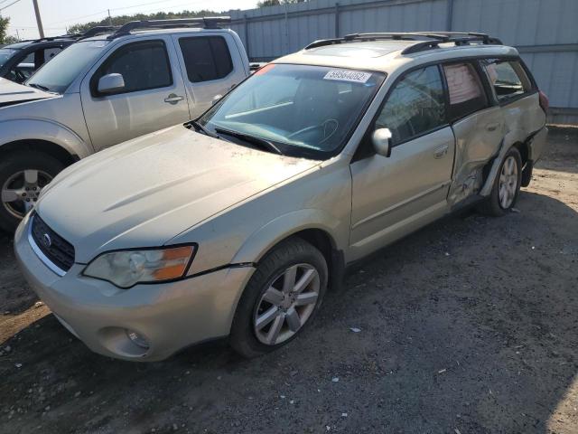 4S4BP62C477316738 - 2007 SUBARU OUTBACK OU TAN photo 2