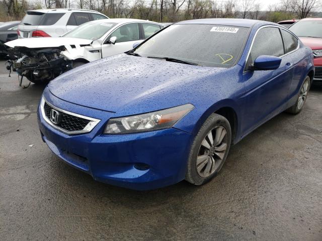 1HGCS123X8A011003 - 2008 HONDA ACCORD LX- BLUE photo 2