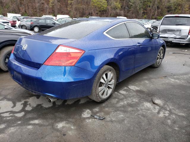 1HGCS123X8A011003 - 2008 HONDA ACCORD LX- BLUE photo 4