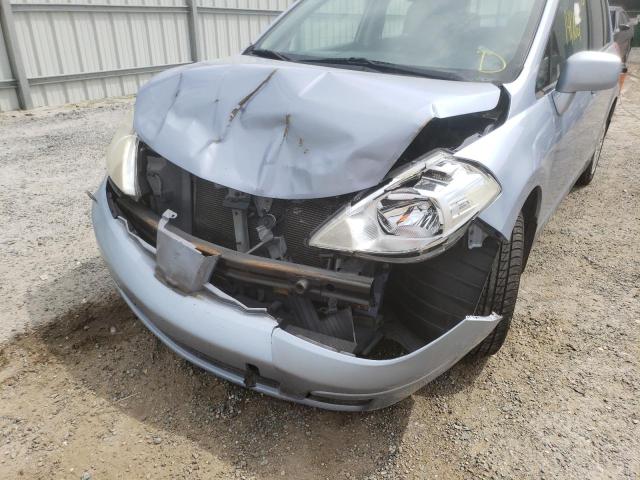 3N1BC13EX9L409056 - 2009 NISSAN VERSA S BLUE photo 9