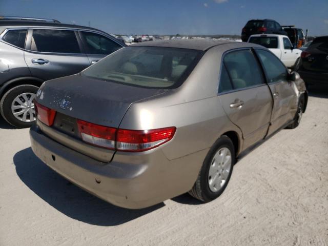 1HGCM56303A048789 - 2003 HONDA ACCORD LX TAN photo 4