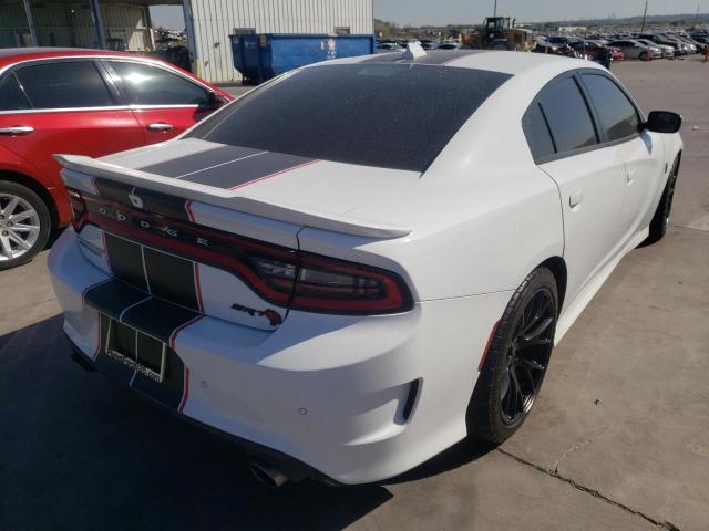 2C3CDXL97GH136947 - 2016 DODGE CHARGER SR WHITE photo 4