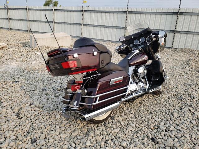 1HD1FC4197Y708250 - 2007 HARLEY-DAVIDSON FLHTCUI 勃艮第红 照片 4