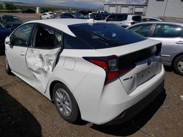 JTDKAMFU8N3159278 - 2022 TOYOTA PRIUS NIGH WHITE photo 3