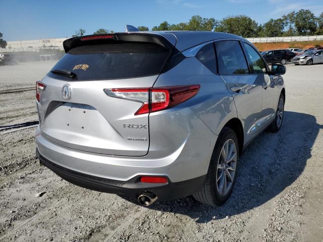 5J8TC2H58KL040054 - 2019 ACURA RDX TECHNO SILVER photo 4