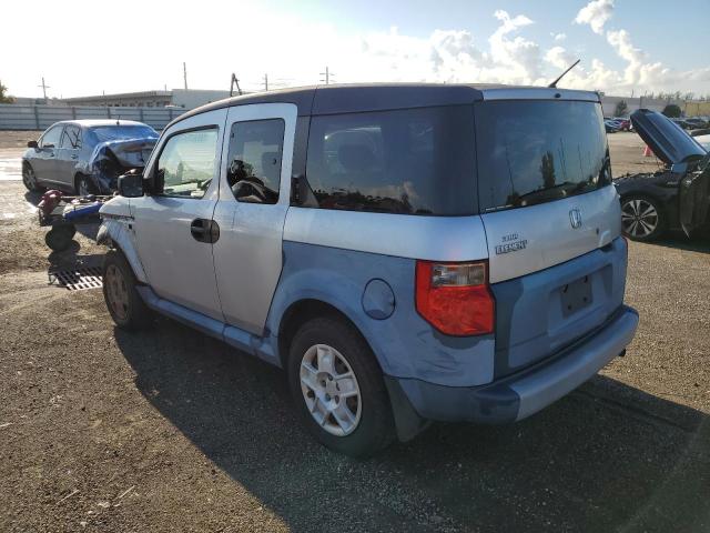 5J6YH28316L014724 - 2006 HONDA ELEMENT LX BLUE photo 3