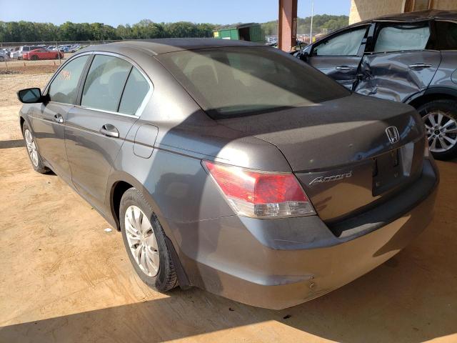 1HGCP2F31AA110381 - 2010 HONDA ACCORD LX GRAY photo 3