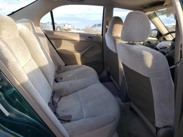 2HGEJ661XYH579822 - 2000 HONDA CIVIC BASE GREEN photo 6