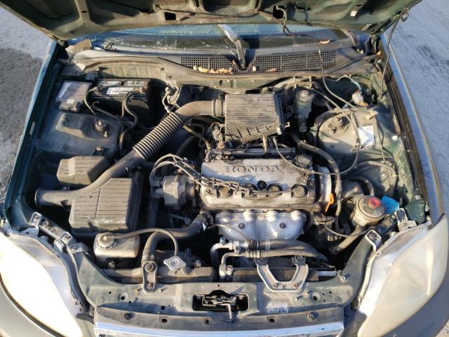 2HGEJ661XYH579822 - 2000 HONDA CIVIC BASE GREEN photo 7