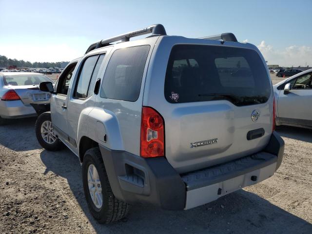 5N1AN0NU2EN807952 - 2014 NISSAN XTERRA X SILVER photo 3