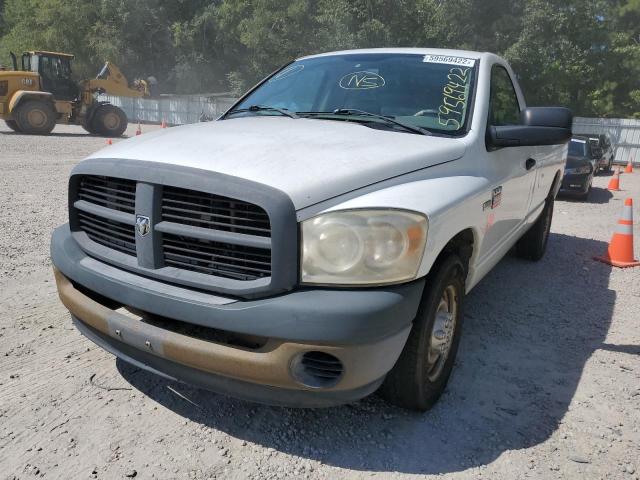 3D7KR26T29G505449 - 2009 DODGE RAM 2500 WHITE photo 2