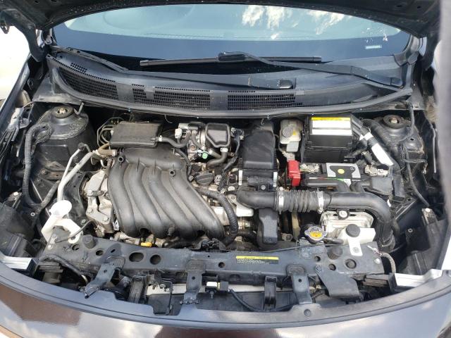 3N1CN7AP7FL878770 - 2015 NISSAN VERSA S GRAY photo 7