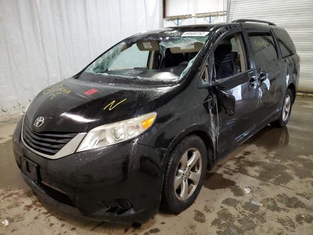 5TDKK3DC9DS344230 - 2013 TOYOTA SIENNA LE BLACK photo 2