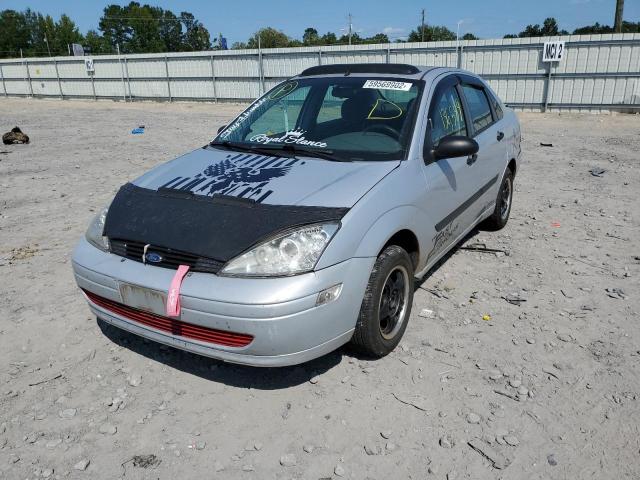 1FAFP33P23W226760 - 2003 FORD FOCUS LX SILVER photo 2