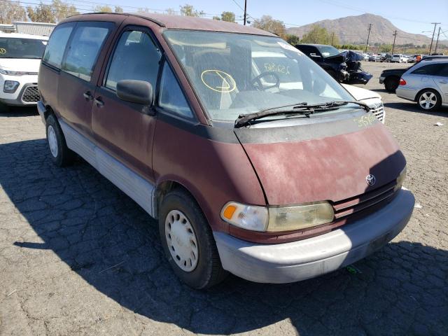 JT3AC11R7P1073650 - 1993 TOYOTA PREVIA DX BURGUNDY photo 1