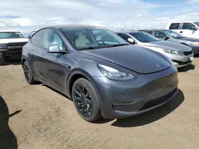 5YJYGDEEXLF053062 - 2020 TESLA MODEL Y رمادي صورة 1