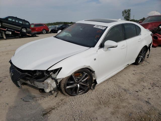 JTHBZ1BL0GA001180 - 2016 LEXUS GS 350 BAS WHITE photo 2