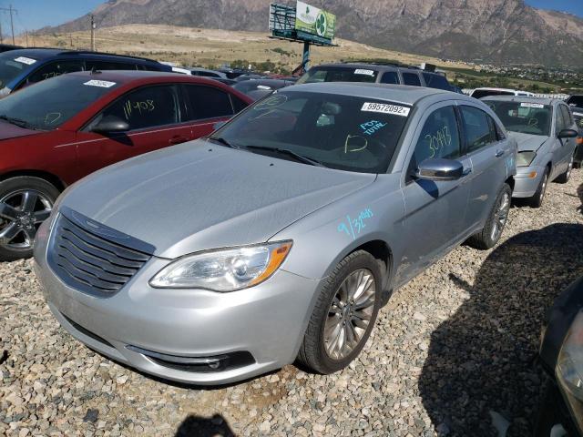 1C3CCBCB6CN236547 - 2012 CHRYSLER 200 LIMITE SILVER photo 2