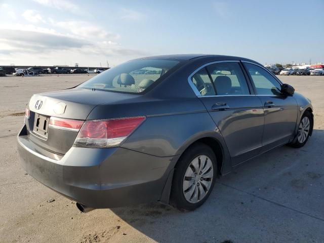 1HGCP2F32BA052900 - 2011 HONDA ACCORD LX GRAY photo 4