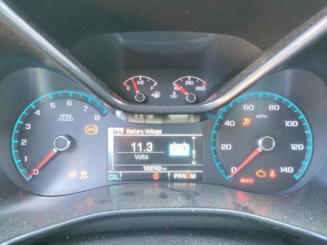 1GCGSCE38G1113695 - 2016 CHEVROLET COLORADO L BLACK photo 8