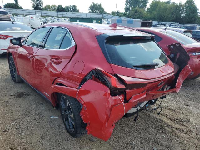 JTHP9JBH6N2063126 - 2022 LEXUS UX 250H BA RED photo 3