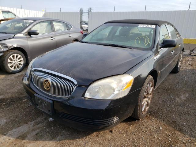 1G4HP57286U246505 - 2006 BUICK LUCERNE BLACK photo 2