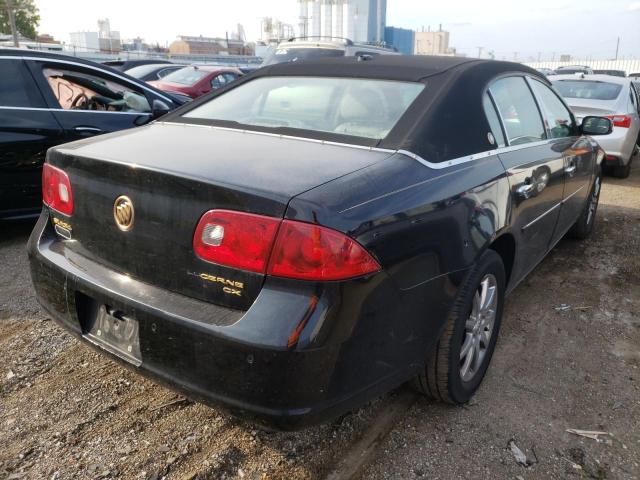 1G4HP57286U246505 - 2006 BUICK LUCERNE BLACK photo 4