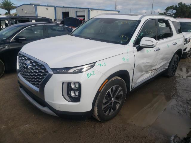 KM8R24HE7LU096811 - 2020 HYUNDAI PALISADE S WHITE photo 2