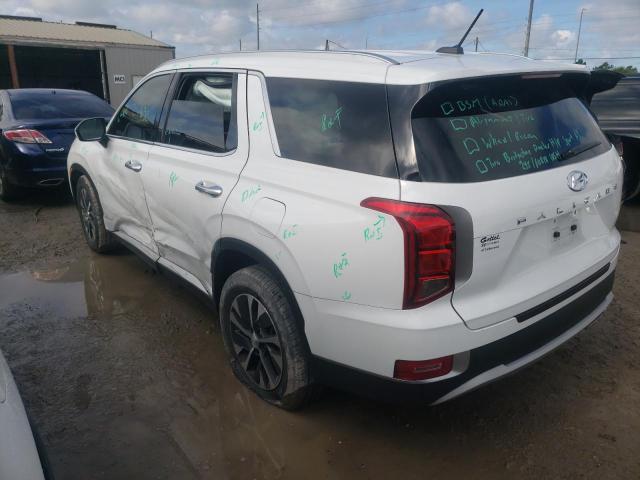 KM8R24HE7LU096811 - 2020 HYUNDAI PALISADE S WHITE photo 3