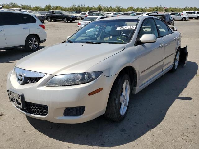 1YVHP80C785M27031 - 2008 MAZDA 6 I TAN photo 2