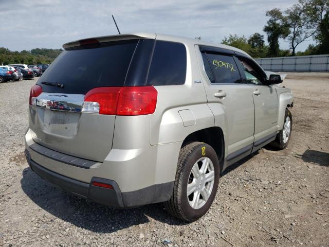 2GKALMEK7F6358097 - 2015 GMC TERRAIN SL SILVER photo 4