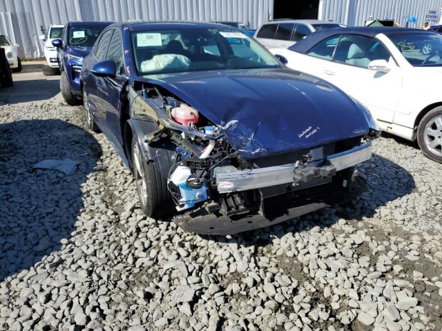 5NPEL4JA3MH100646 - 2021 HYUNDAI SONATA SEL BLUE photo 9