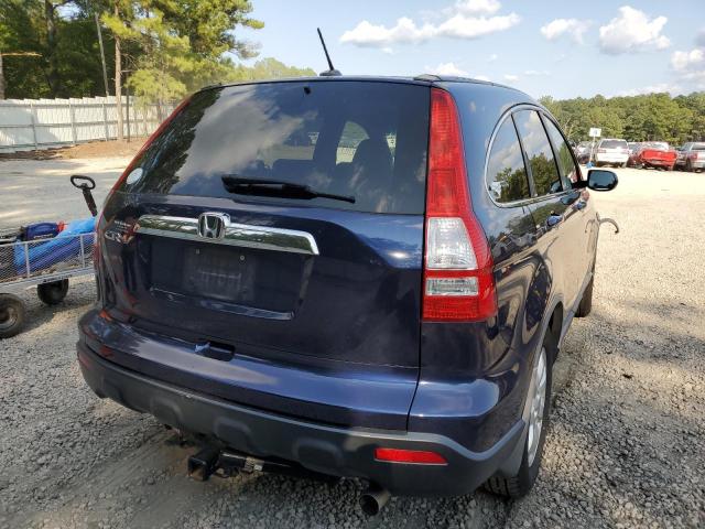 5J6RE38749L031060 - 2009 HONDA CR-V EXL BLUE photo 4